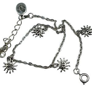 Sunshine silver tone anklet by Funky Fish